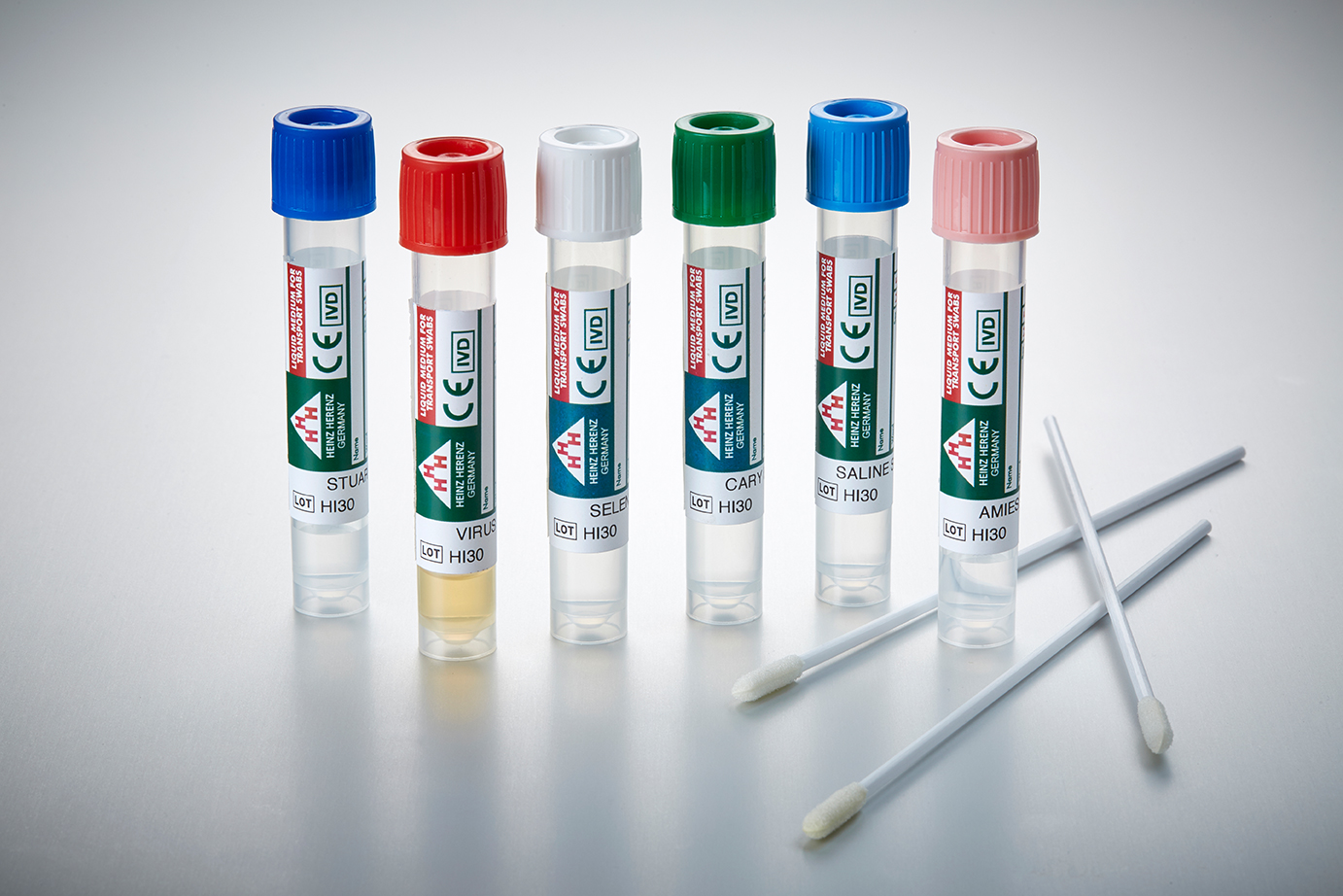 Transport and collection swabs